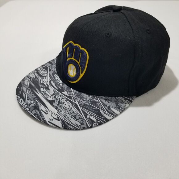MILWAUKEE BREWERS Hat MARVEL AVENGERS Baseball MLB SGA Theme Night RARE - Picture 1 of 7